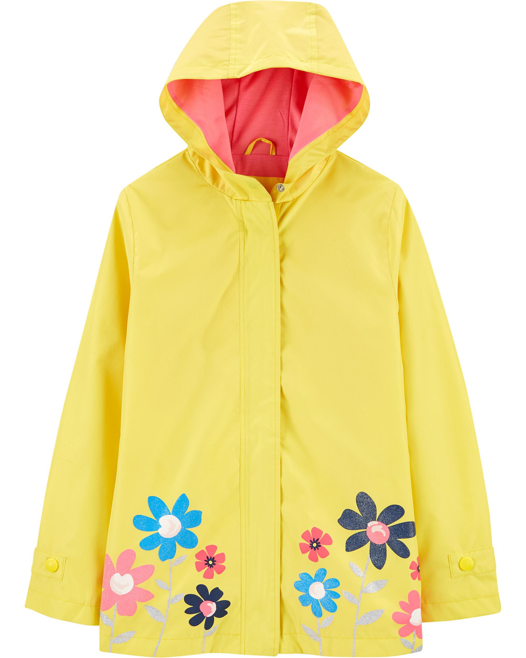 Kid Yellow Floral Raincoat | carters.com
