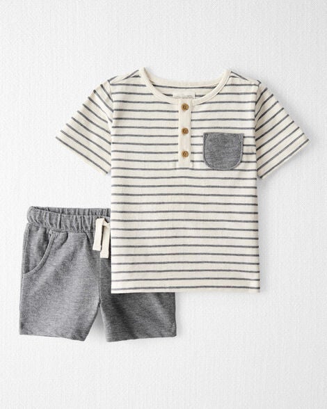  Product image 1 of Toddler 2-Piece Shorts Set Made With Organic Cotton