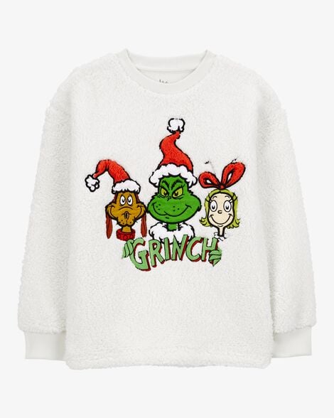 Product image 1 of Toddler Grinch Fuzzy Pullover