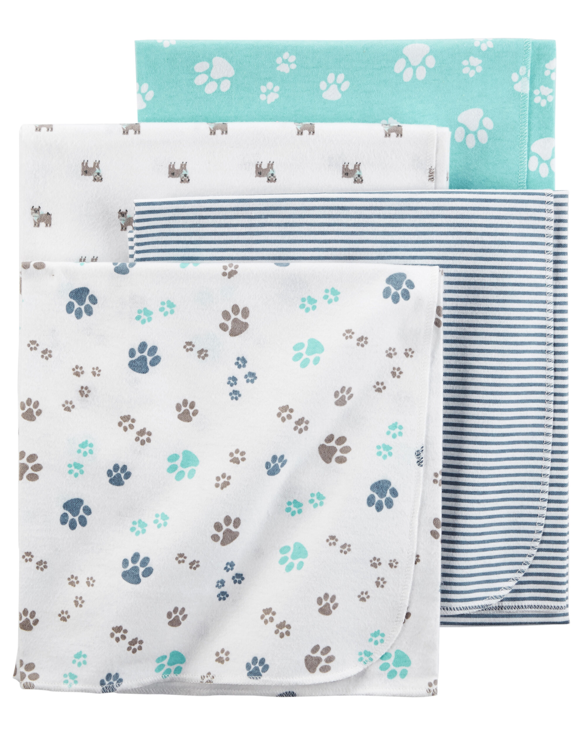 carter's 4 pack receiving blankets