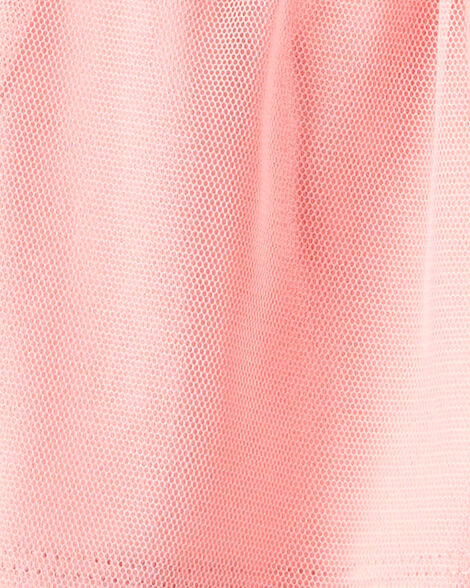  Product image 5 of Baby Girl Bow French Terry Long-Sleeve Top & Skirt Set - Pink