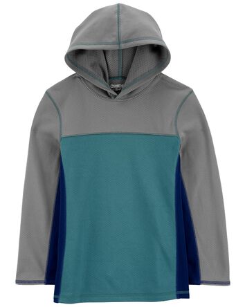 Kid Colorblock Hooded Pullover