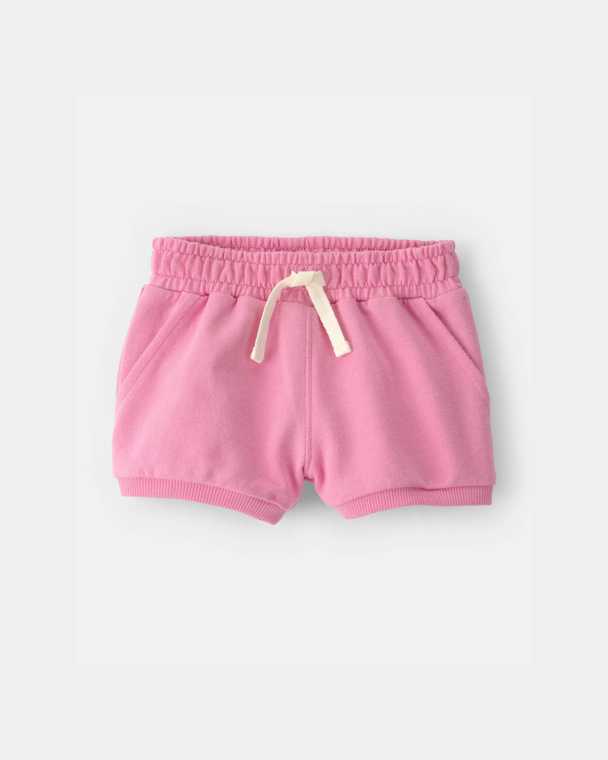Carters baby girl french terry shorts 12M Pink 10$