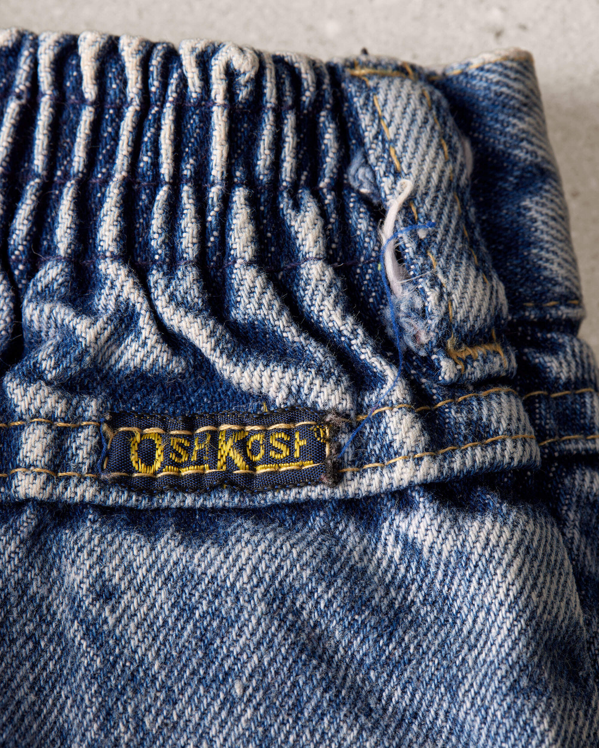 Toddler 2T Vintage Acid Wash Jeans from the OshKosh Archive Release, circa 1980s