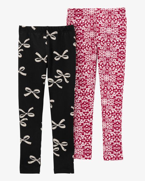  Product image 2 of Kid 2-Pack Holiday Leggings