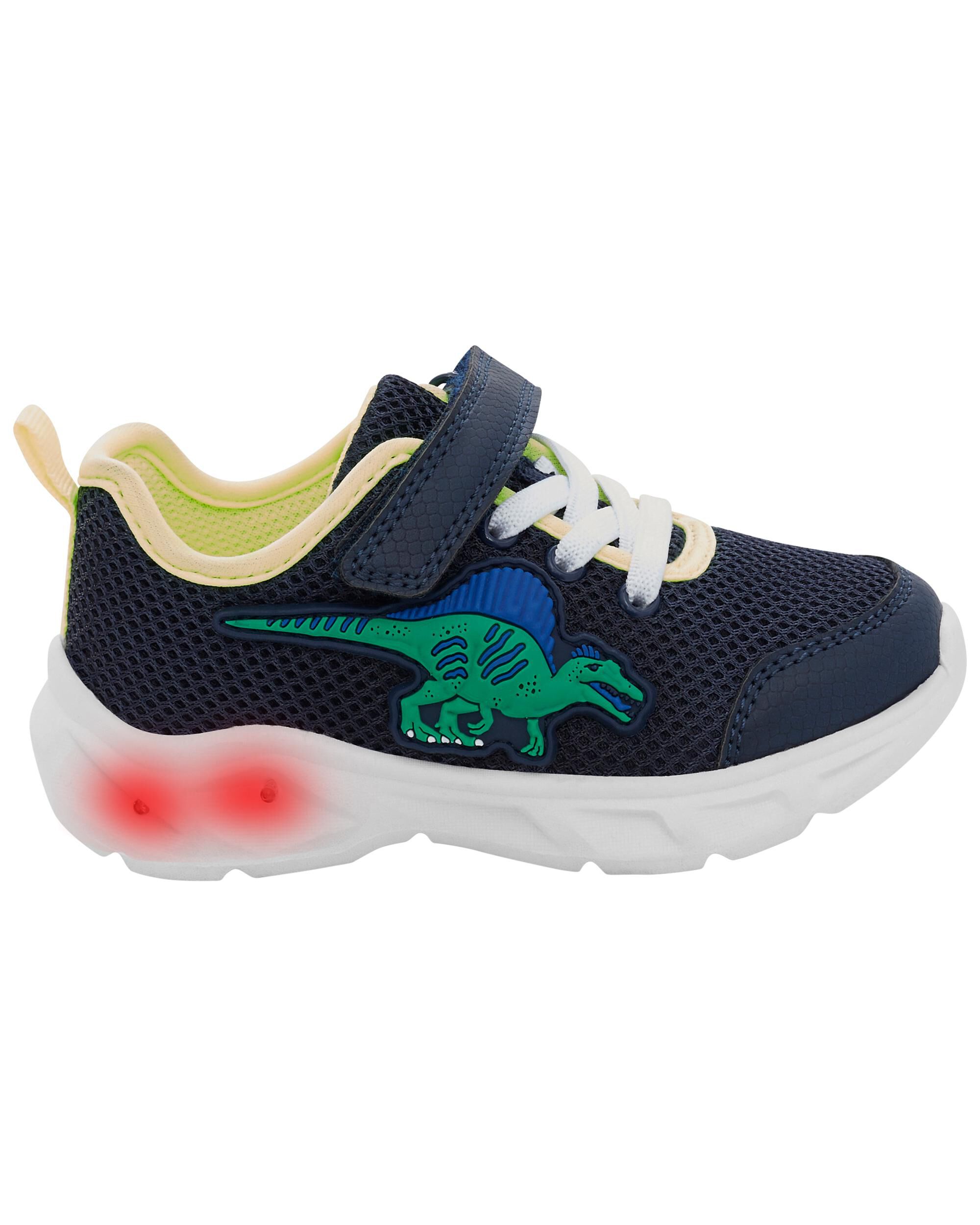 Toddler Dinosaur Light Up Sneakers Carter s Carter s