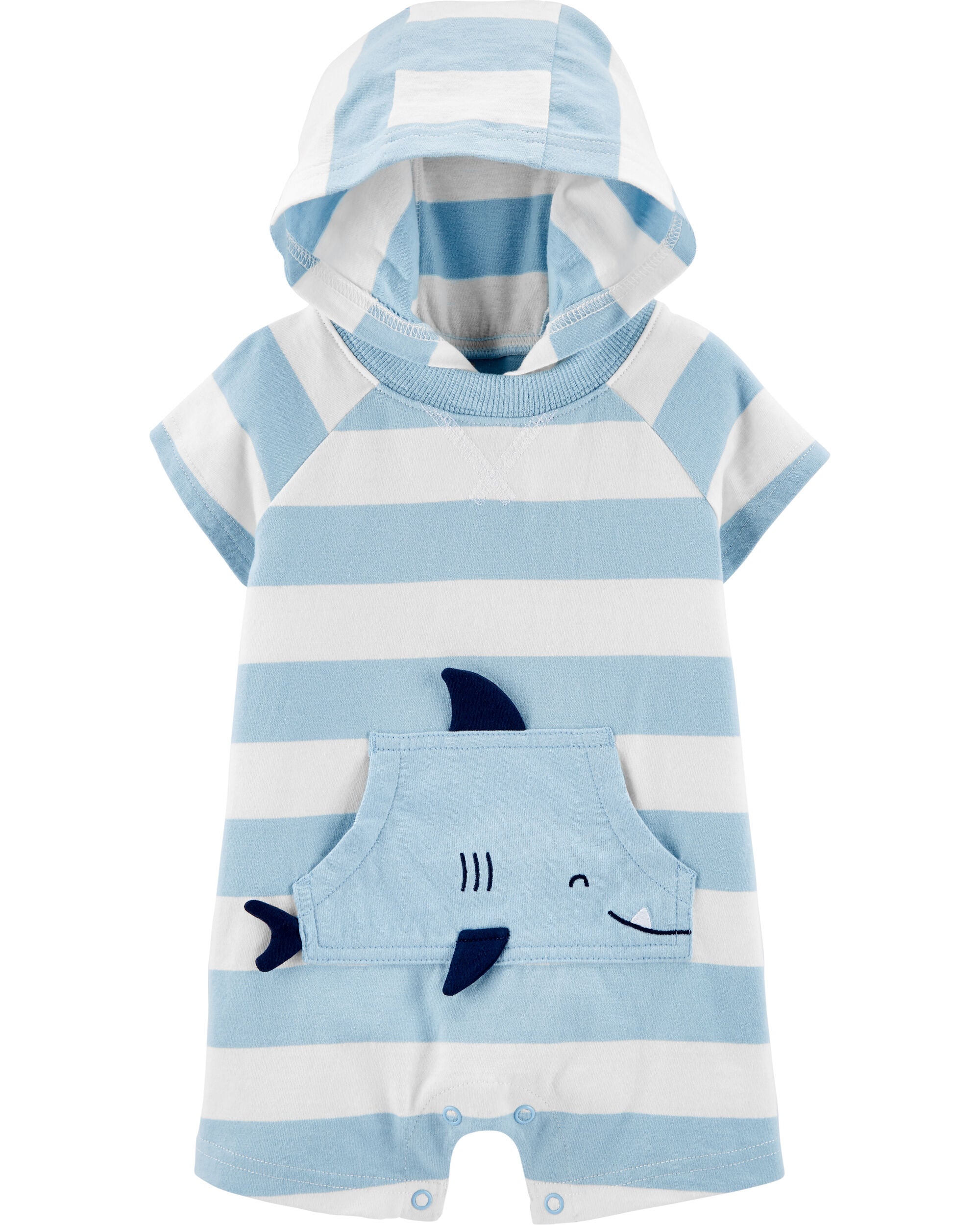 shark romper baby