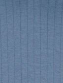 Blue - Baby Hooded Quilted Pullover - Blue, Selected
