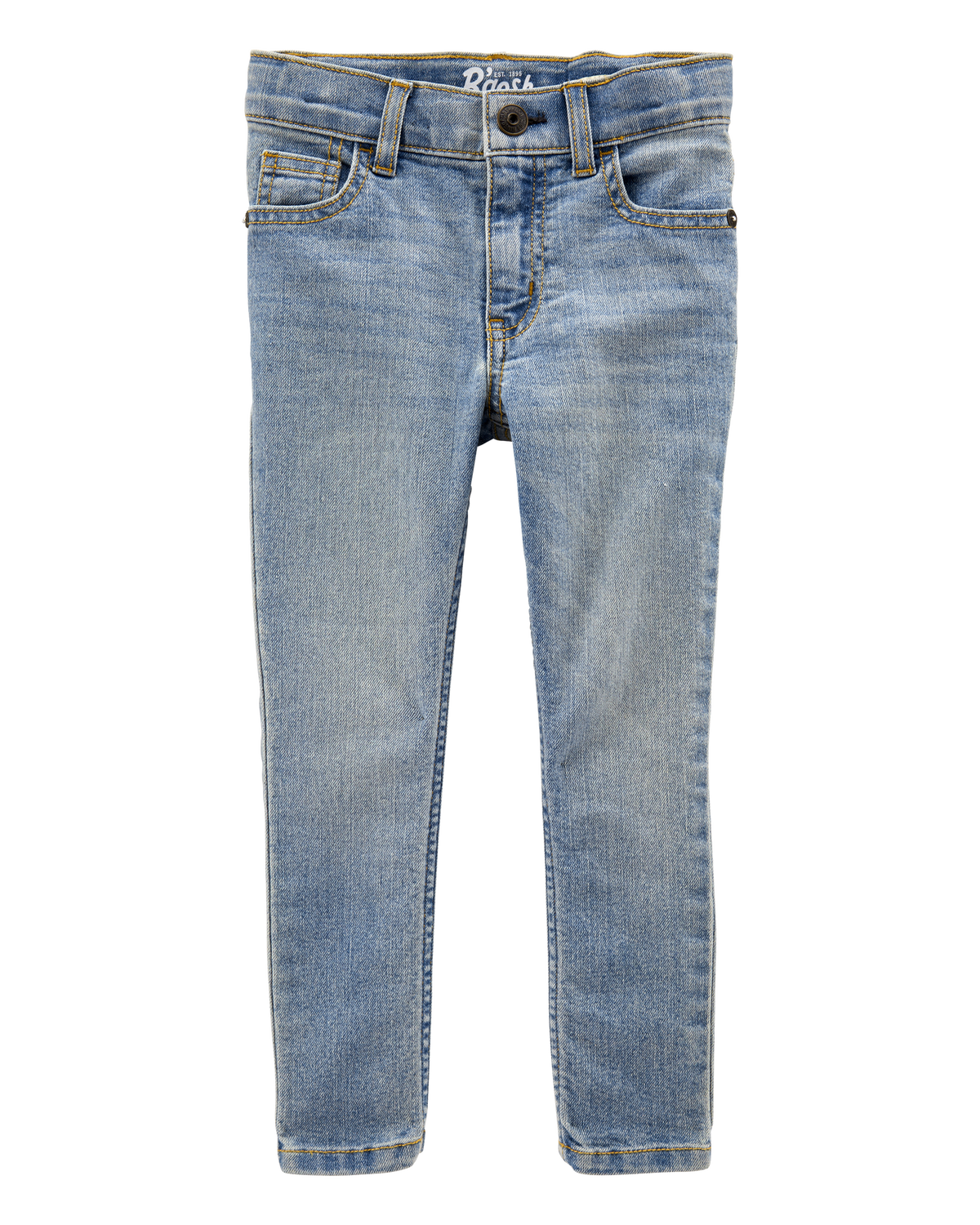 Toddler Sun Faded Light Wash Skinny-Leg Jeans
