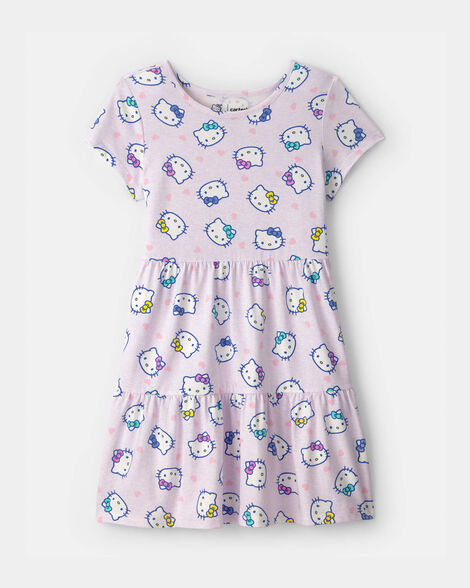 girls hello kitty® dress - purple