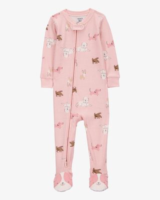 Product image 1 of Baby 1-Piece Dog 100% Snug Fit Cotton Footie Pajamas