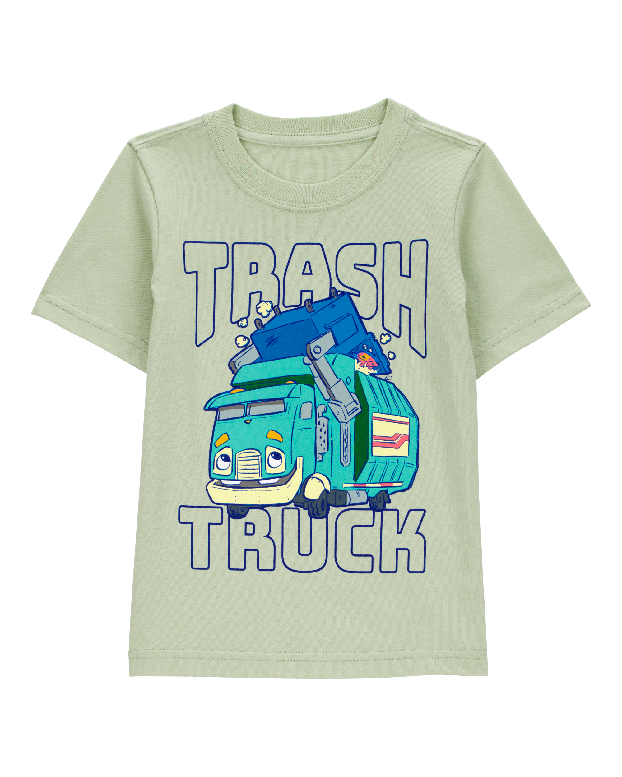 Toddler Boy Trash Truck™ Short-Sleeve Graphic Tee - Green
