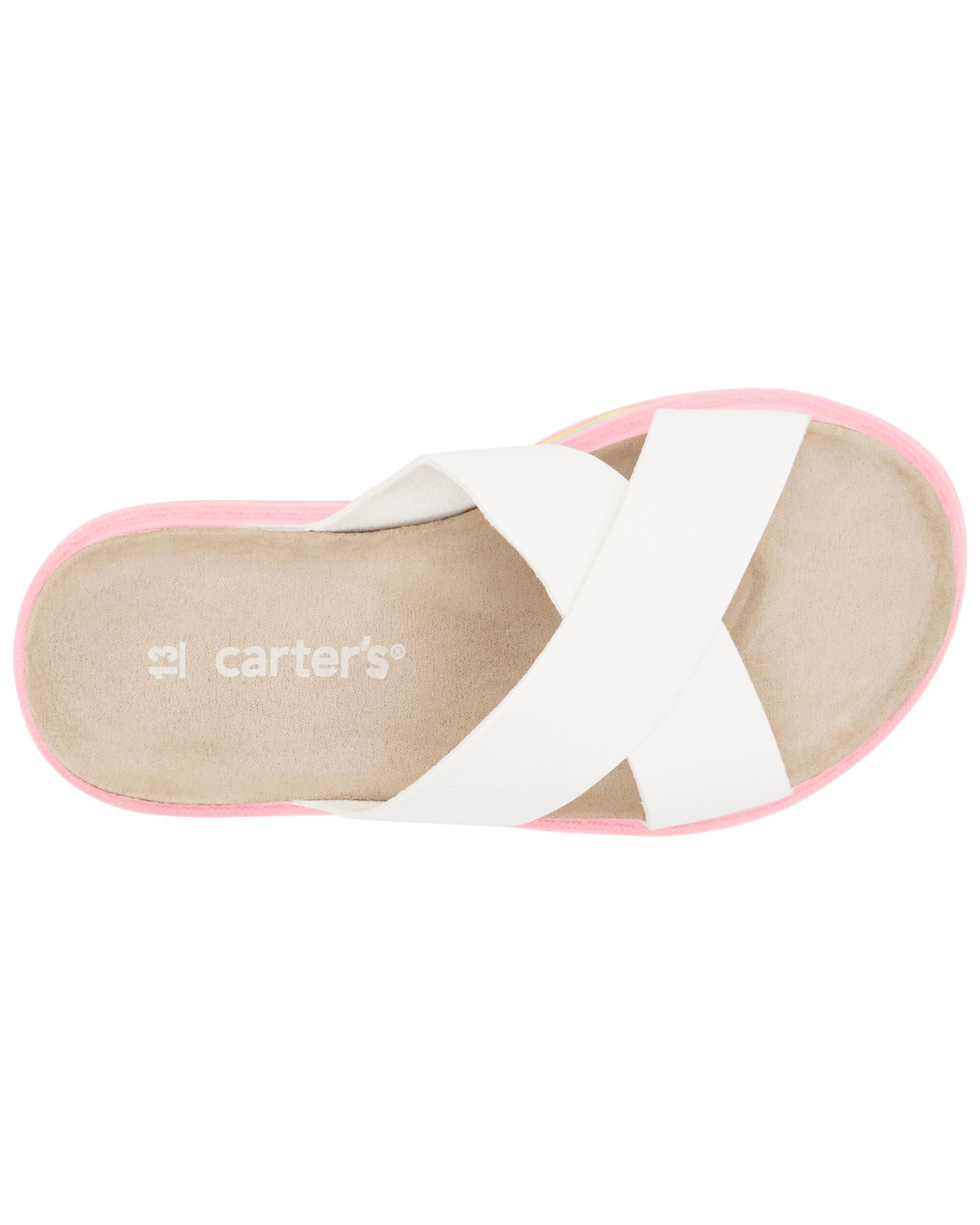 Carter's rainbow sandals hotsell
