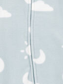 Blue - Baby Cloud Fleece Zip-Up Footie Sleep & Play Pajamas, Selected