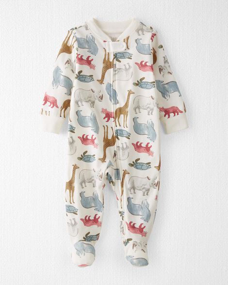 Product image 1 of Baby Organic Cotton Sleep & Play Pajamas