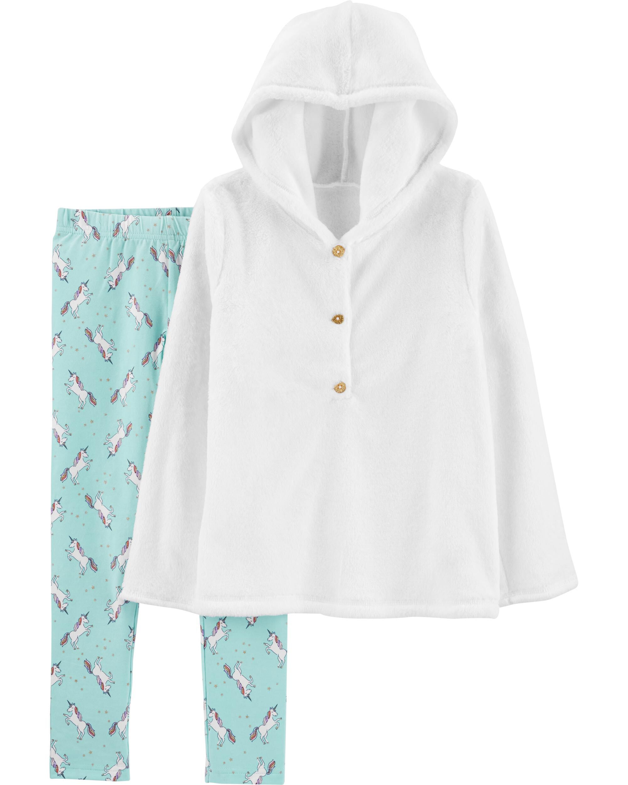 carters hooded pajamas