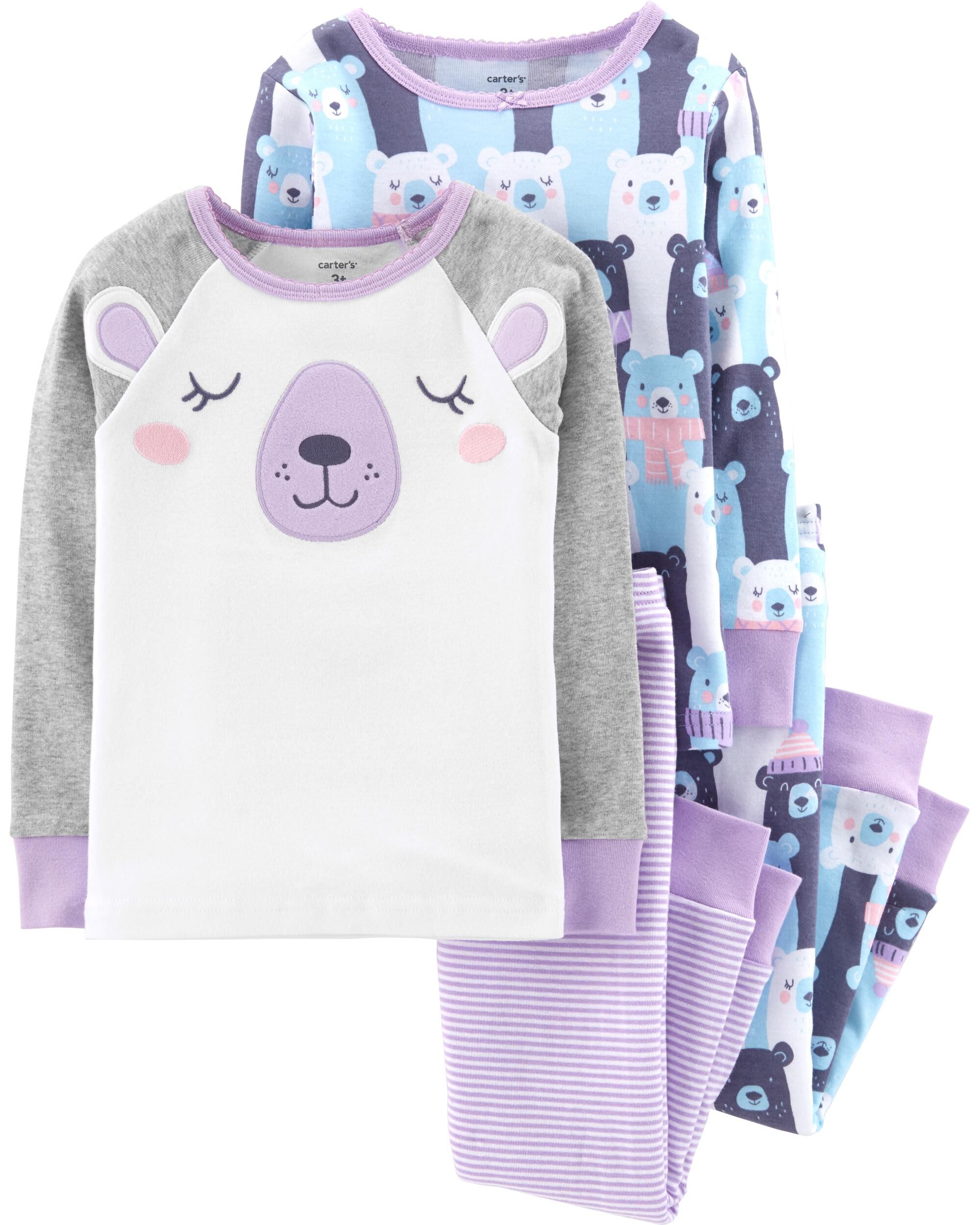 carters bear pajamas