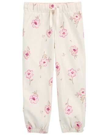 Baby Floral Pull-On Joggers