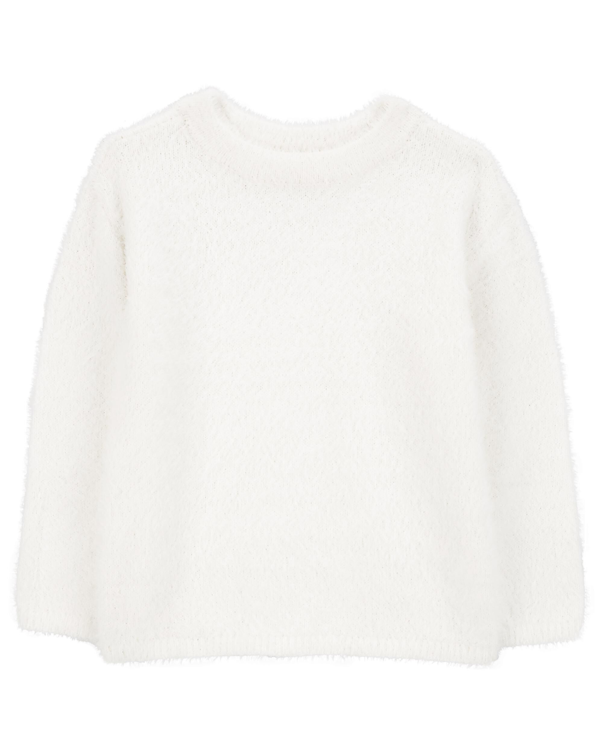 Fluffy sweater for kids hotsell