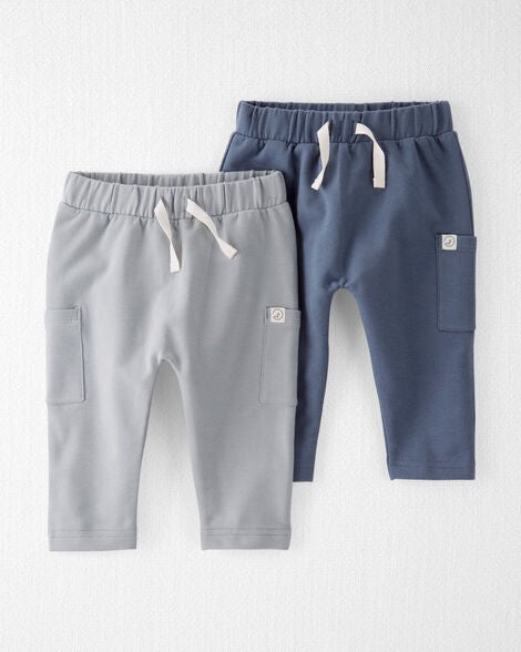  Product image 1 of Baby 2-Pack Organic Cotton Pants