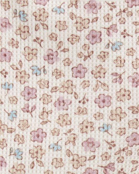  Product image 5 of Toddler Floral Thermal Flare Pants