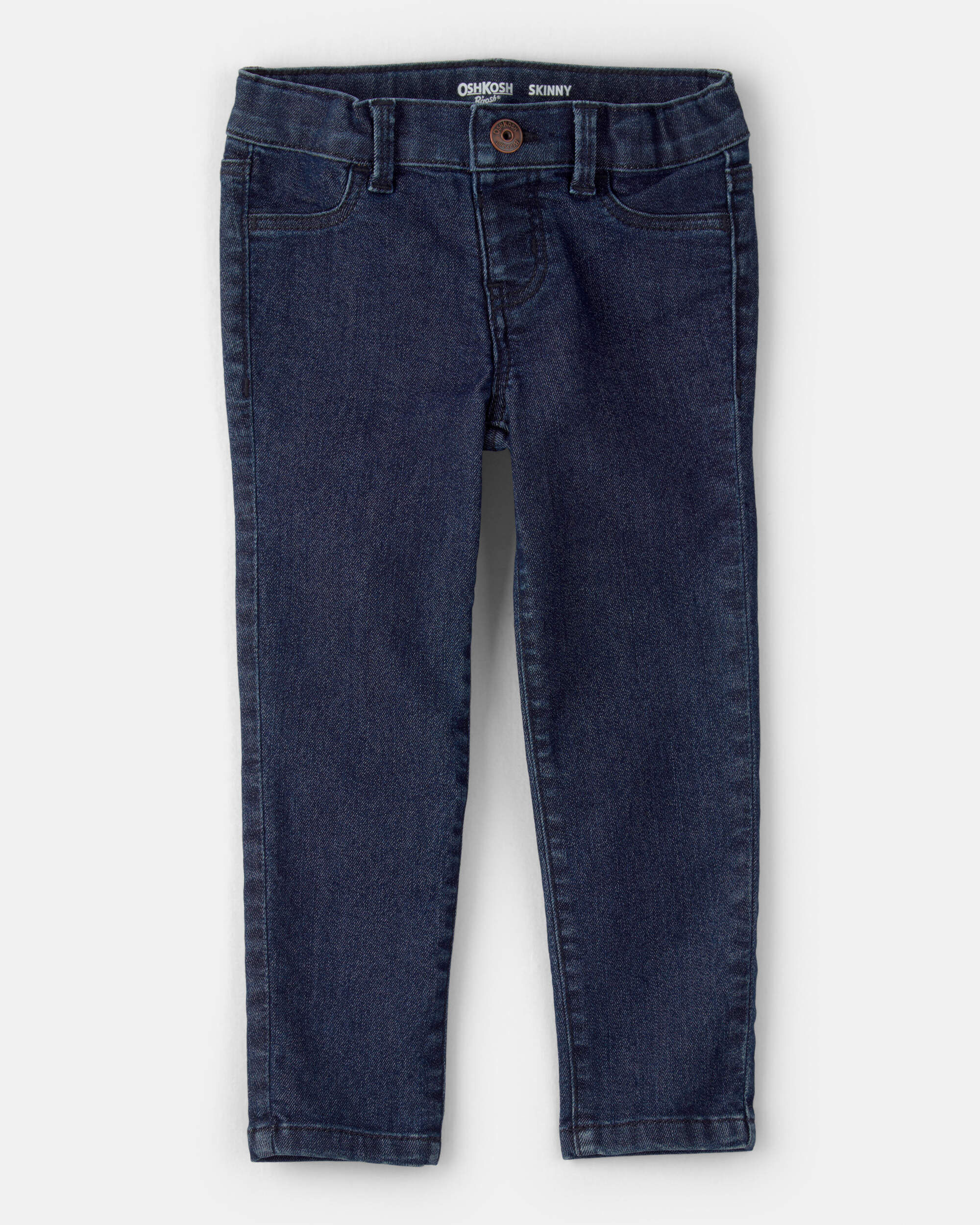 【Anyone more】Pek Summer Adjust Snap Washing Denim Wide PT 551™ Z Authentic Straight Jeans Big Boys 8-20 - Dark Wash