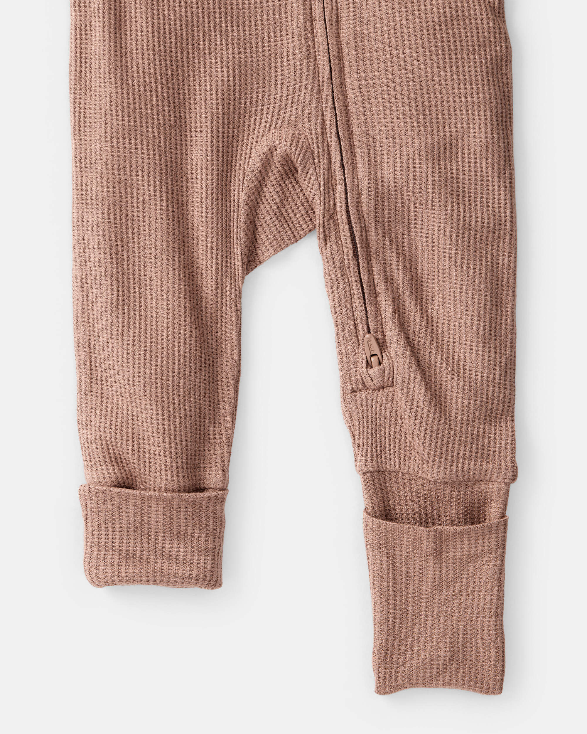 Baby Solid PurelySoft Long-Sleeve 2-Way Zip Sleep & Play