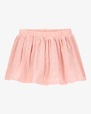 Product image 1 of Baby Crochet Pull-On Skort - Pink