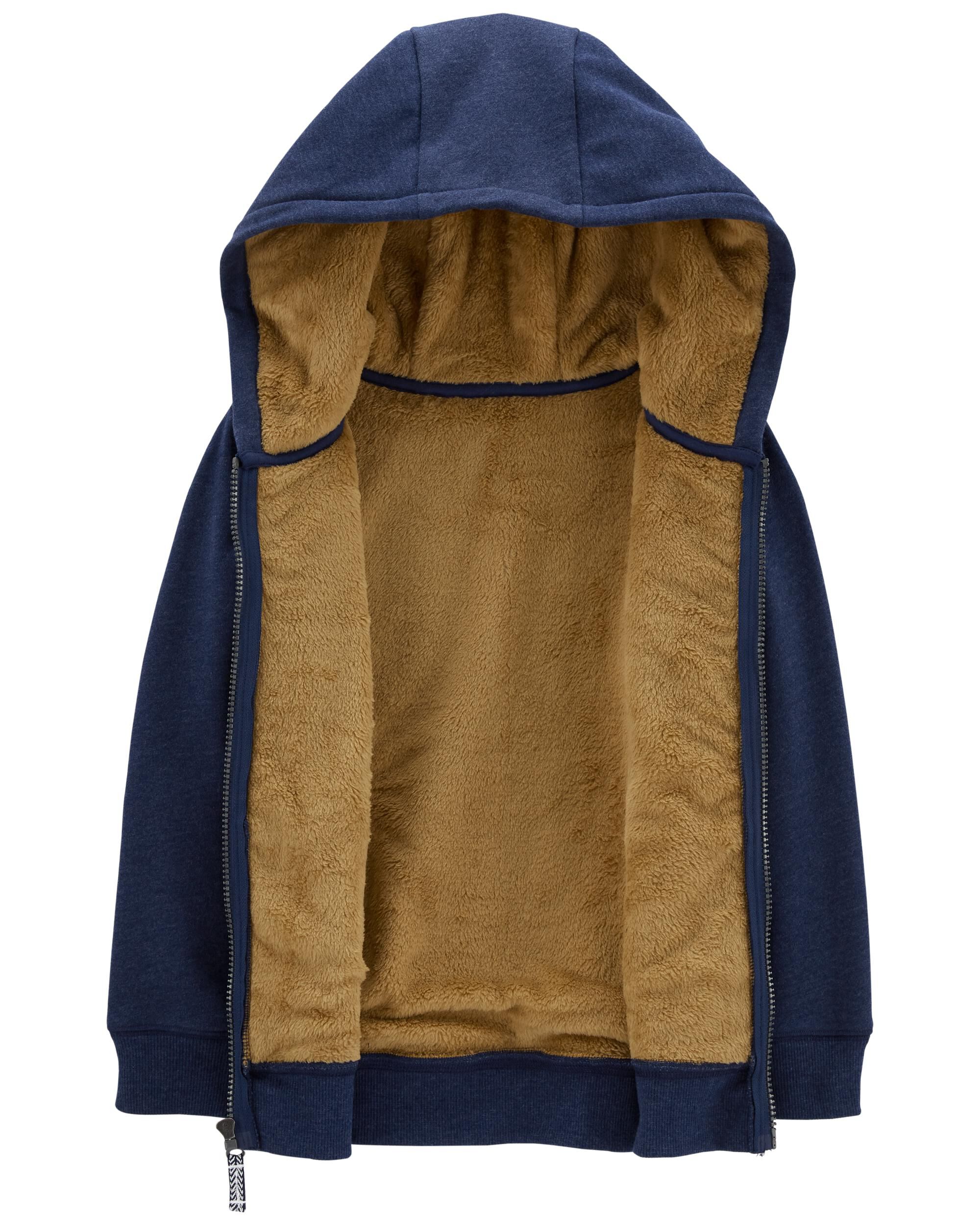 Fuzzy Lined Hoodie Carter s Carter s