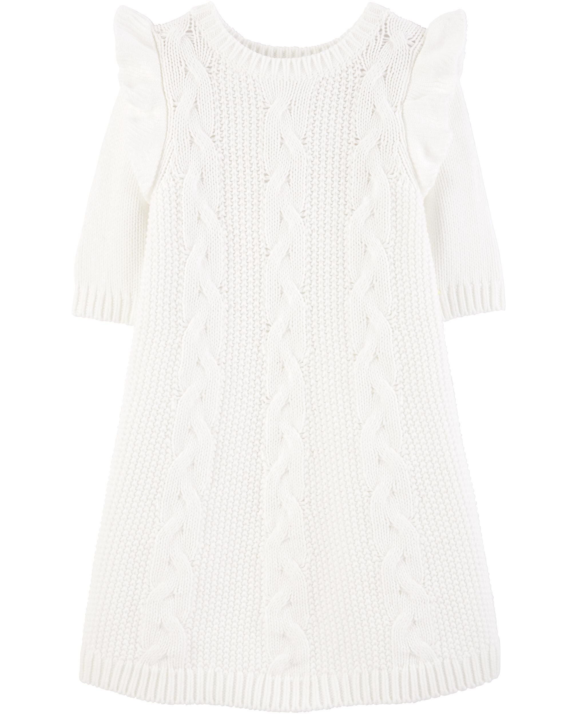 carters cable knit sweater dress