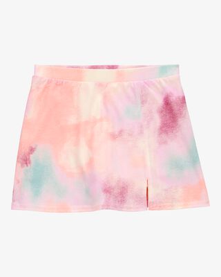 Product image 1 of Kid Tie-Dye Pull-On Golf Skort - Pink/Blue