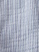 Blue Stripe - Baby 2-Piece Organic Cotton Gauze Set, Selected