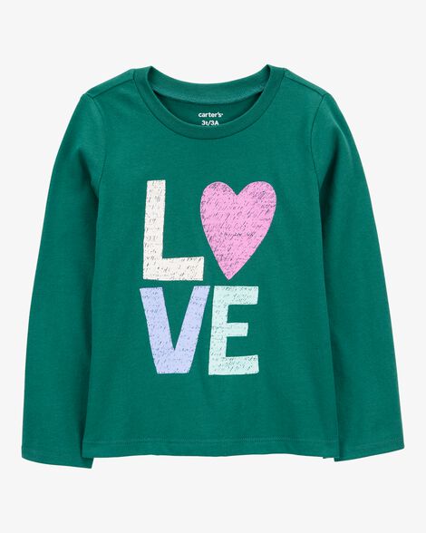 Product image 1 of Toddler Love Long-Sleeve Graphic Tee