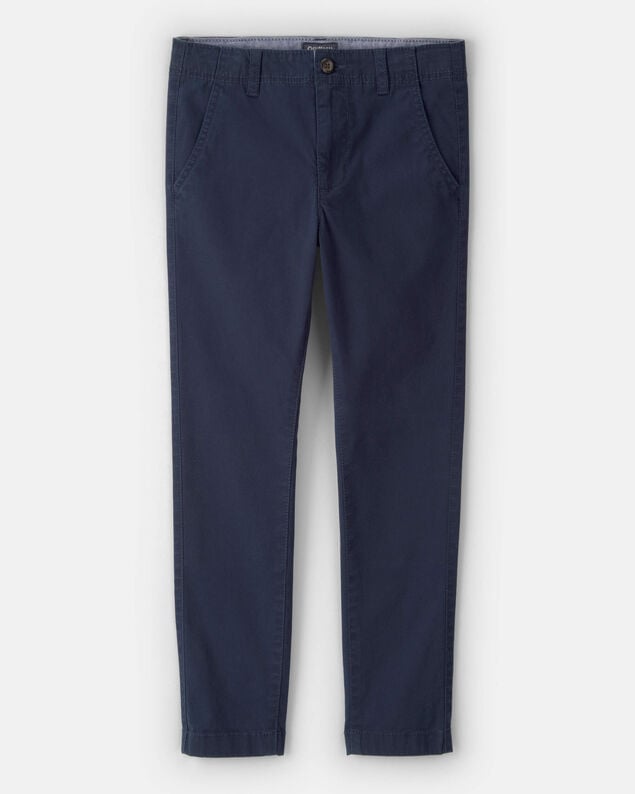 Product image 1 of Boys Slim Tapered Chino Pants - Navy