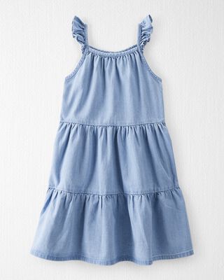 Product image 1 of Kid Organic Cotton Chambray Dress