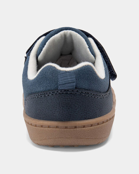 Baby Boy Every Step® First Walker Casual Shoes - Blue/Brown