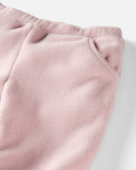 Product image 2 of Baby Girl 2-Piece Recycled Microfleece Set