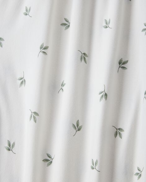  Product image 2 of Baby Leaf Print PurelySoft Blanket - Ivory