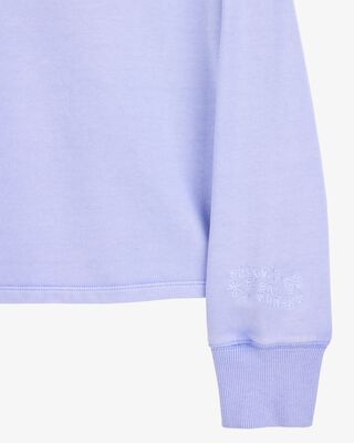 Product image 2 of Kid Butterfly-Print French Terry Pullover - Purple