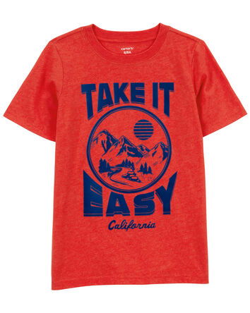 Kid Take It Easy Graphic Tee