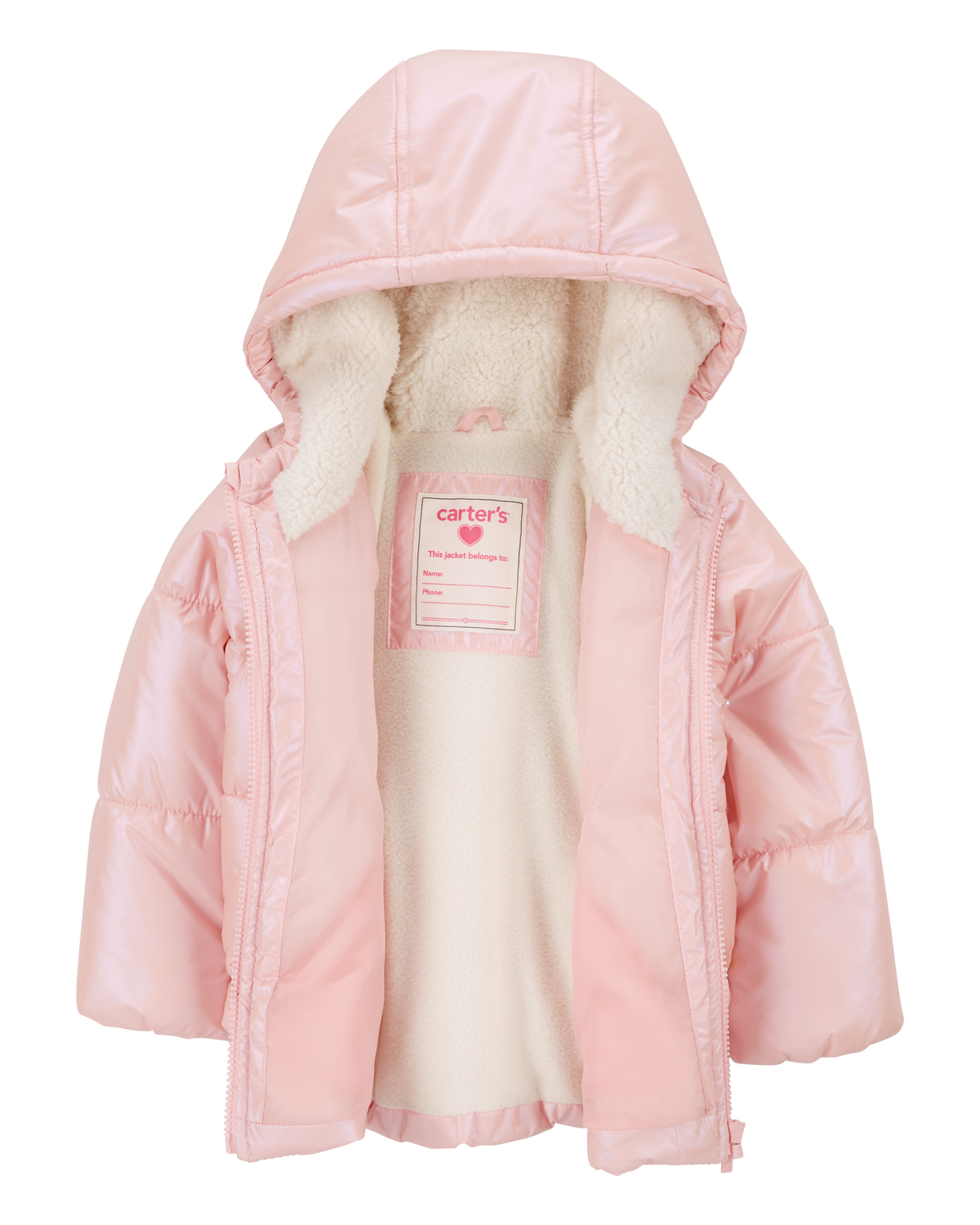 Carters coats for toddlers hot sale