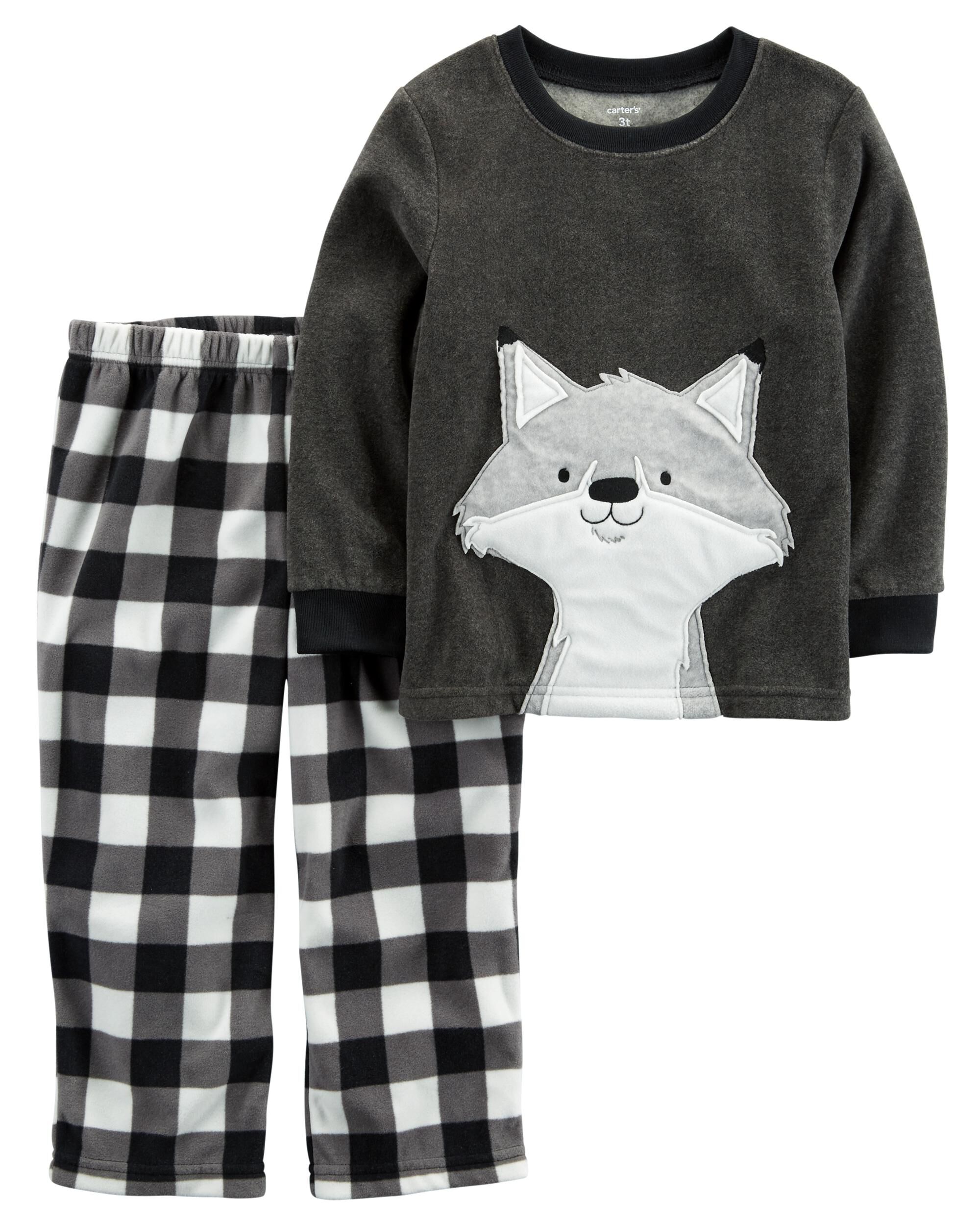 carter's 2 piece fleece pajamas