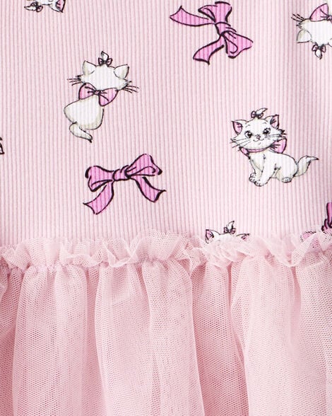 Baby Aristocats Long-Sleeve Tutu Dress