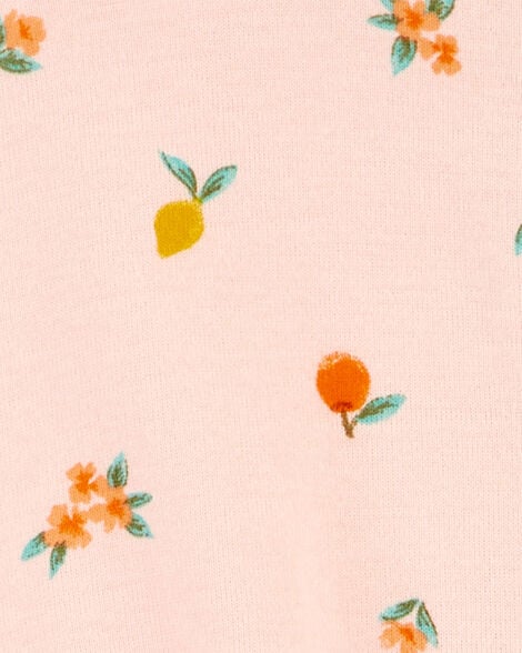 Product image 3 of Baby Peach Snap-Up Cotton Romper
