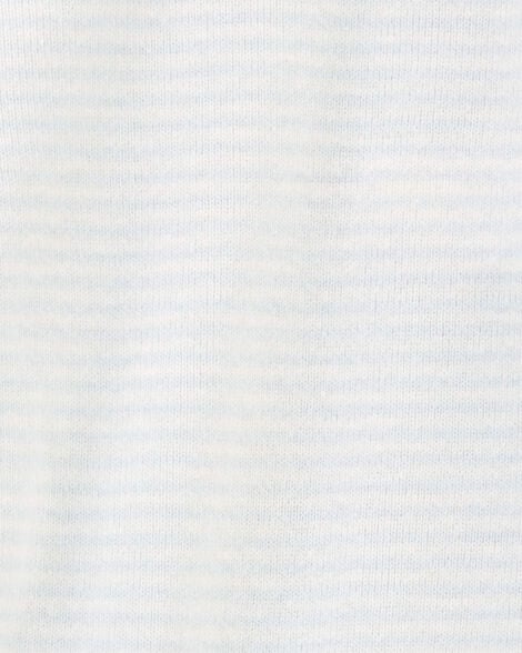 Product image 5 of Baby Preemie Striped Cotton Sleep & Play Pajamas