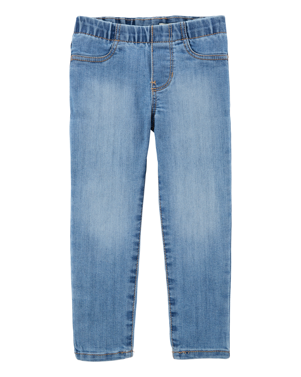 Baby Medium Wash Elastic-Waist Jeggings - OshKosh | Carter's