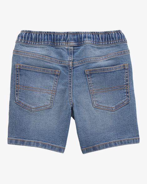  Product image 2 of Kid Pull-On Denim Short - Blue Wash