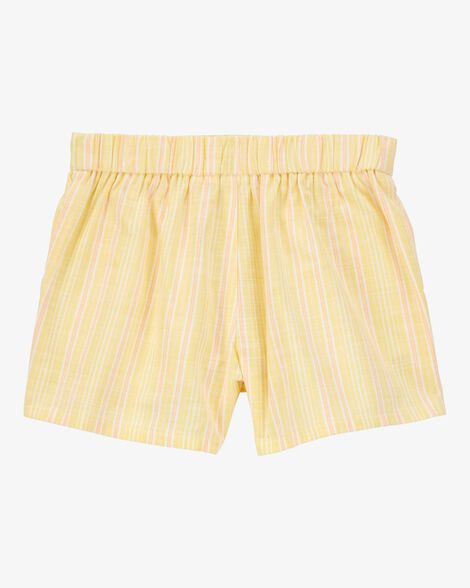  Product image 5 of Kid 2-Piece Lemon Fashion Top & Striped Sun Shorts Set