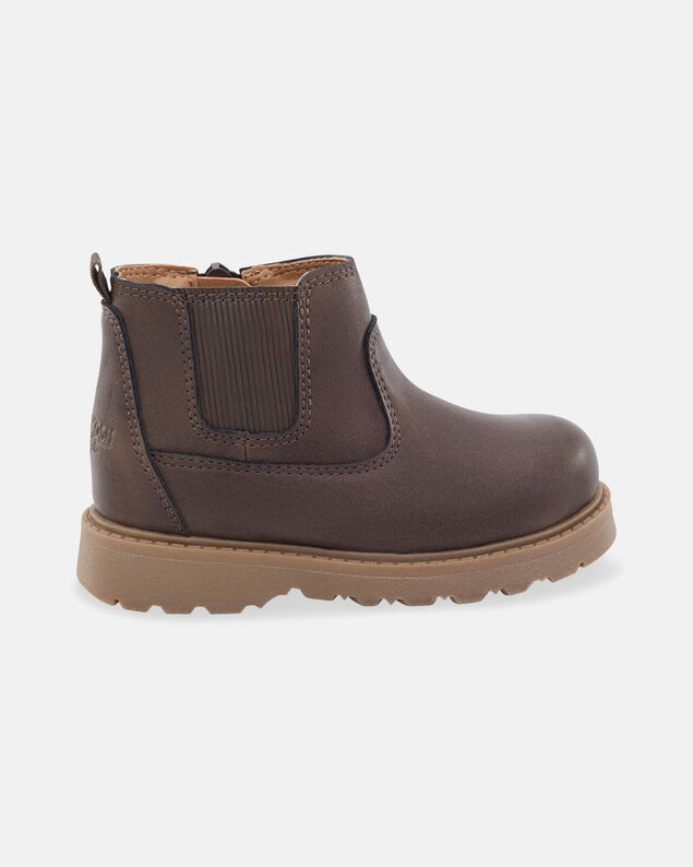 Product image 2 of Toddler Boy Ankle Boots - Brown