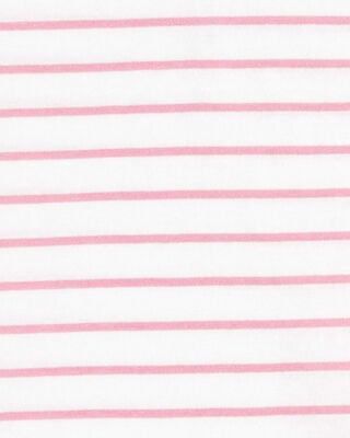Product image 2 of Kid Striped Short-Sleeve Fashion Top - Pink